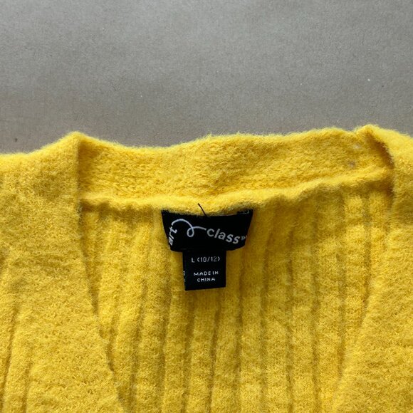 Art Class Sunny Yellow Sweater Vest | L - Picture 3 of 4